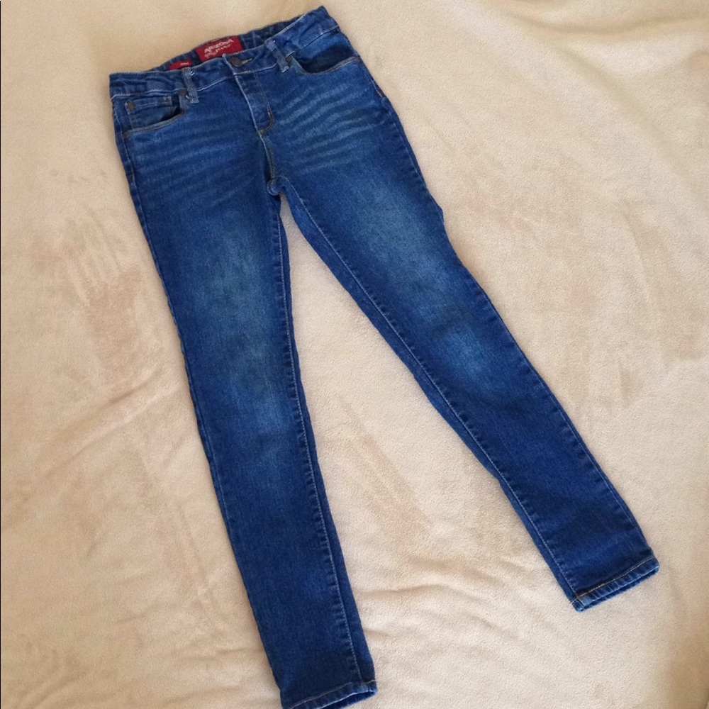 Gently worn girls size 14 skinny jeans